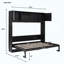 Grand lit escamotable avec armoires de rangement-650453113-650453114