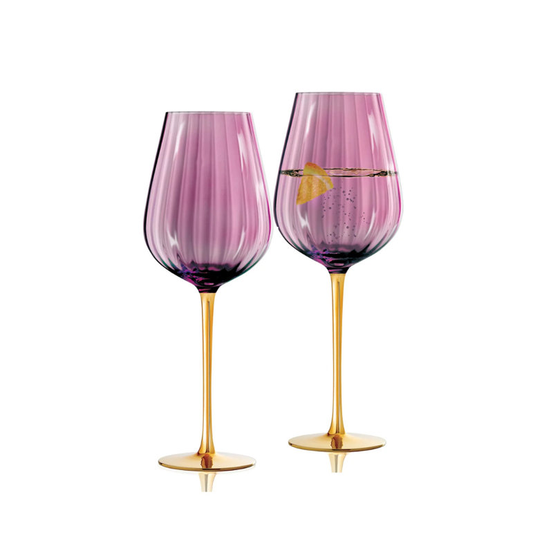 Posh All Purpose Wine, Purple/Gold