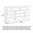 70.87" White Rectangular Solid Wood Reception Desk-2101073020