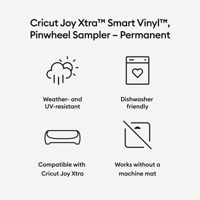 Cricut Joy Xtra Smart Cutting Machine with Vinyl Bundle