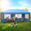 3m x 6m Iron Gazebo