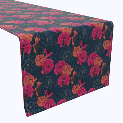 Table Runner, 100% Cotton, Floral 231