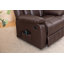Fauteuil inclinable électrique de massage, fauteuil inclinable en cuir PU-125093489
