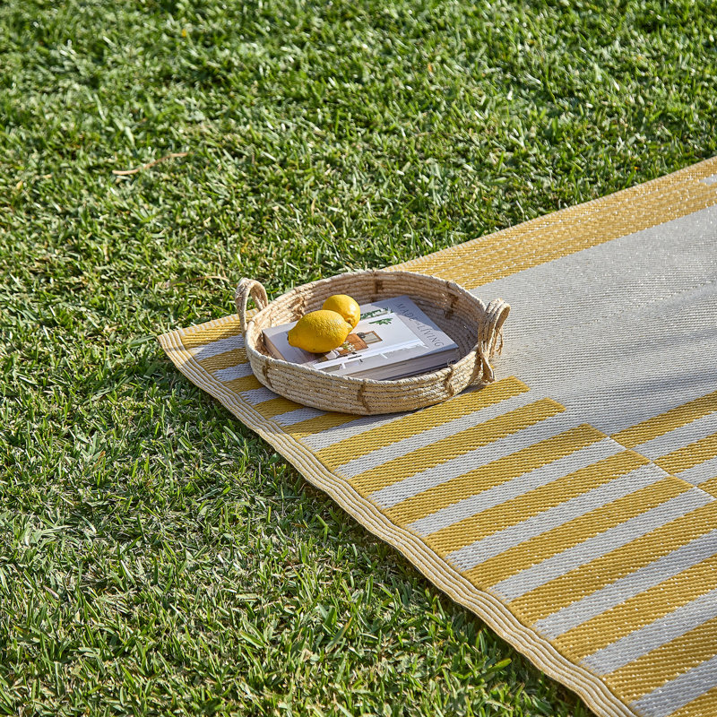 Takina Outdoor Rug, Rectangle 200 x 290 cm, Yellow