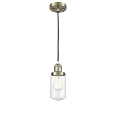 Luminaire suspendu 1 lumières scolaire single Saroyan