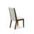 5 Piece Dining Table Set Includes a Square Kitchen Table and 4 Parson Chairs, 36x36 Inch, Antique Walnut-1262155923-1262155922