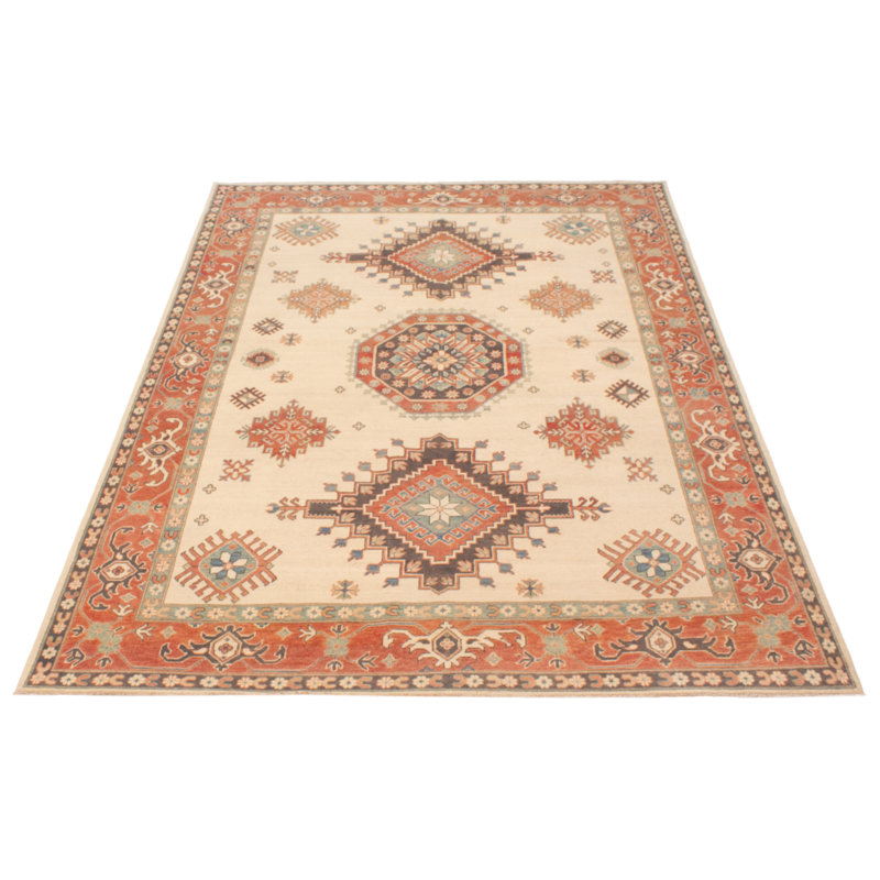 Tapis ivoire nouvel âge en laine Aashutosh