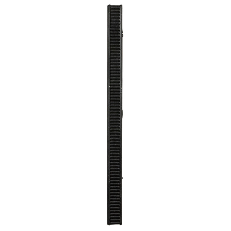 Bamboo Square Wall Mirror, Black