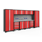 Bold Series 76.75'' H x 156'' W x 18'' D 12 Piece Garage Storage Cabinet Set
