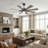 Lisa 60" Windmill Ceiling Fan with LED Light-658307221