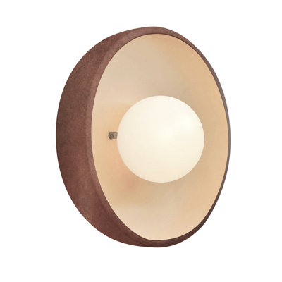 Kamra Ambiance - Flush Coupe ADA Wall Sconce - Antique Gold