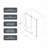 76'' H Double Sliding Frameless Shower Door With 3/8 Inch (10Mm) Clear Glass-114613347