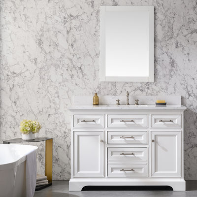 Currahee 48" Single Bathroom Vanity Set