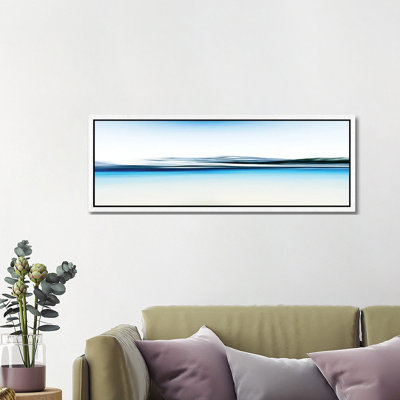 Beautiful and Serene 1 Piece Panoramic Wall Art on Canvas