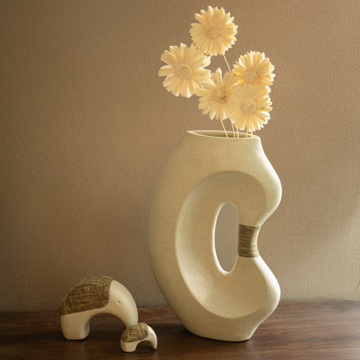 Grand vase de table Curva 25,5 "Curva