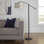 Atterling 70.25'' Rubbed Bronze Task Floor Lamp