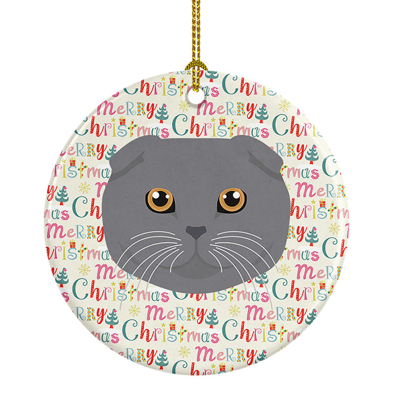 Ornement suspendu Scottish Fold