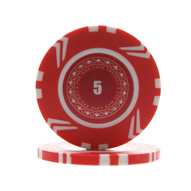 The Man Cave Project Plastic Poker Chips