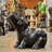 Bronze Hippo Fountain Sculpture