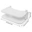 4'' H x 13'' W Set-up Box Shelf for TV Components Density Board Floating Shelf