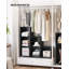 6 Pair Stackable Shoe Storage Cabinet