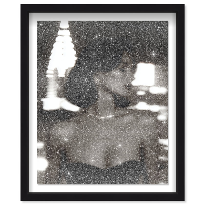 Shadow Queen III Shadowbox Architecture Print by Oliver Gal, Black Frame, 16 x 20, 21.5"H x 25.5"W, Black Shadowbox