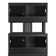 New Age Pet Ecoflex Two Large Reptile Enclosures With Matching Stacker Combo Set In Black
