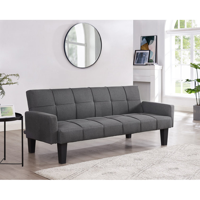 17 Stories Kayla-faith 196cm Square Arm Sofa Bed & Reviews 