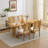 Solid Wood Rattan-Back Dining Chair
