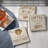 Chocolate & Coffee 4 Pack Assorted Tumbled Tile Stone Coasters