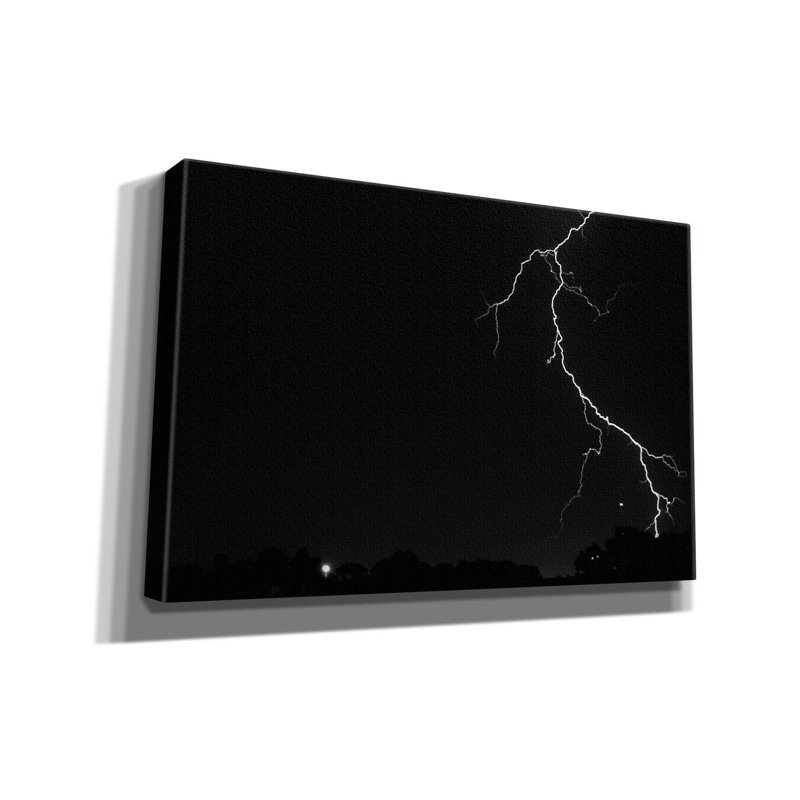 " Lightning Crashes ", 12" H x 18" W x 0.75" D