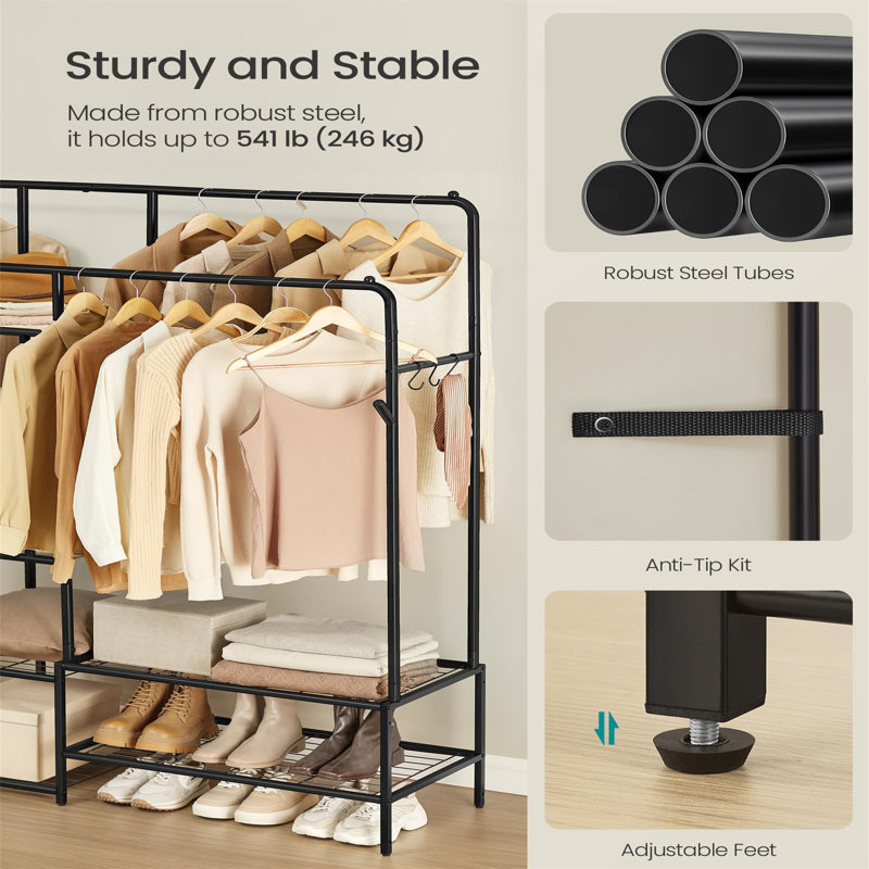 195 cm Clothes Rack