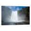 Double arc-en-ciel skogafoss, reproduction de photo sur toile tendue-22930461-72712454-72712455