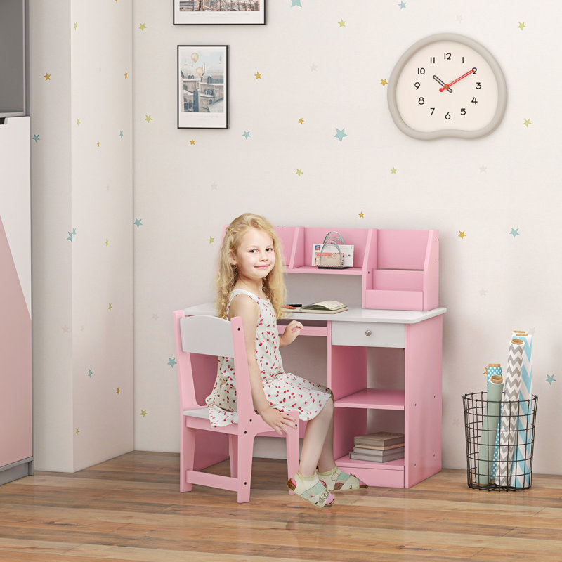 Kilgo Kids 2 Piece Rectangular Desk Or Activity Chair and Chair Set