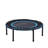 40 Inch Iron,Polypropylene,Rope Mini Trampoline Light Blue