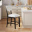 Tabouret de bar rembourré en bois massif-1938160293