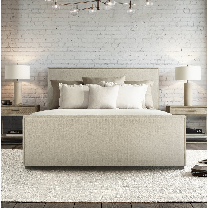 Sawyer Upholstered Bed, Queen, Fawn B166