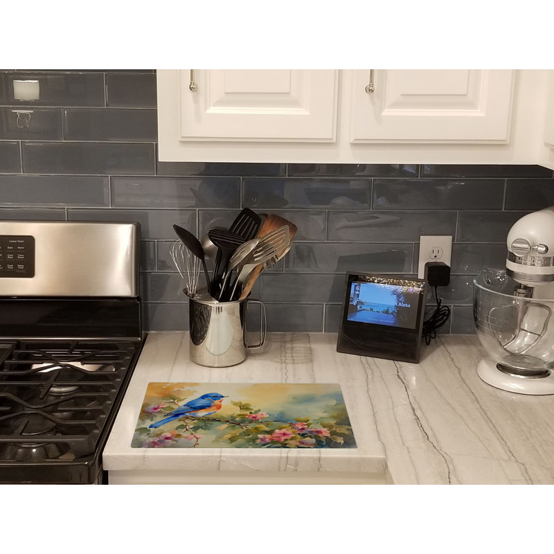 Bluebird Glass Cutting Board