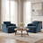 Alameda Velvet Upholstered Armchairs (Set Of 2)-119399945