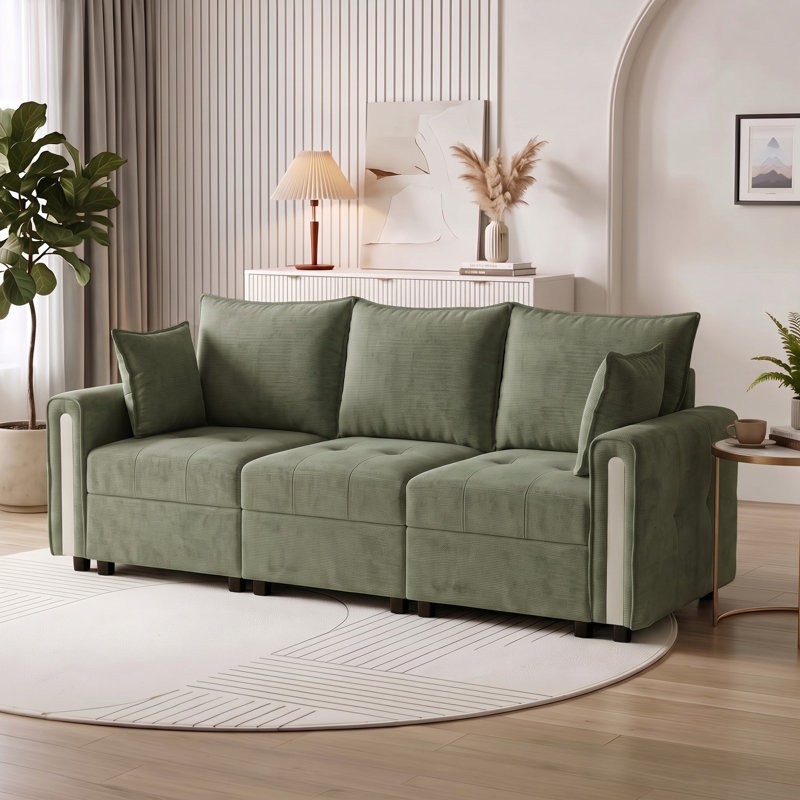 228 cm W Patio Sofa