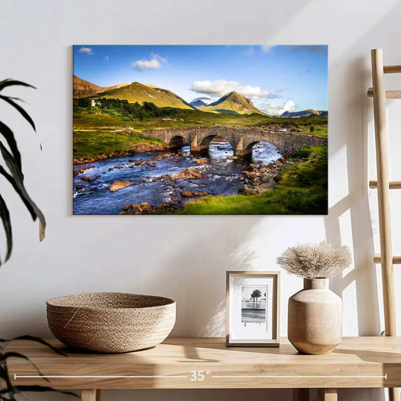 Lilie Sligachan Old Bridge, 16" H x 24" W