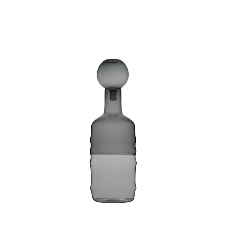Vase décoratif en verre Dia 4,5 "