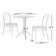 Farrah 2 - Person Patio Dining Set with Square Table