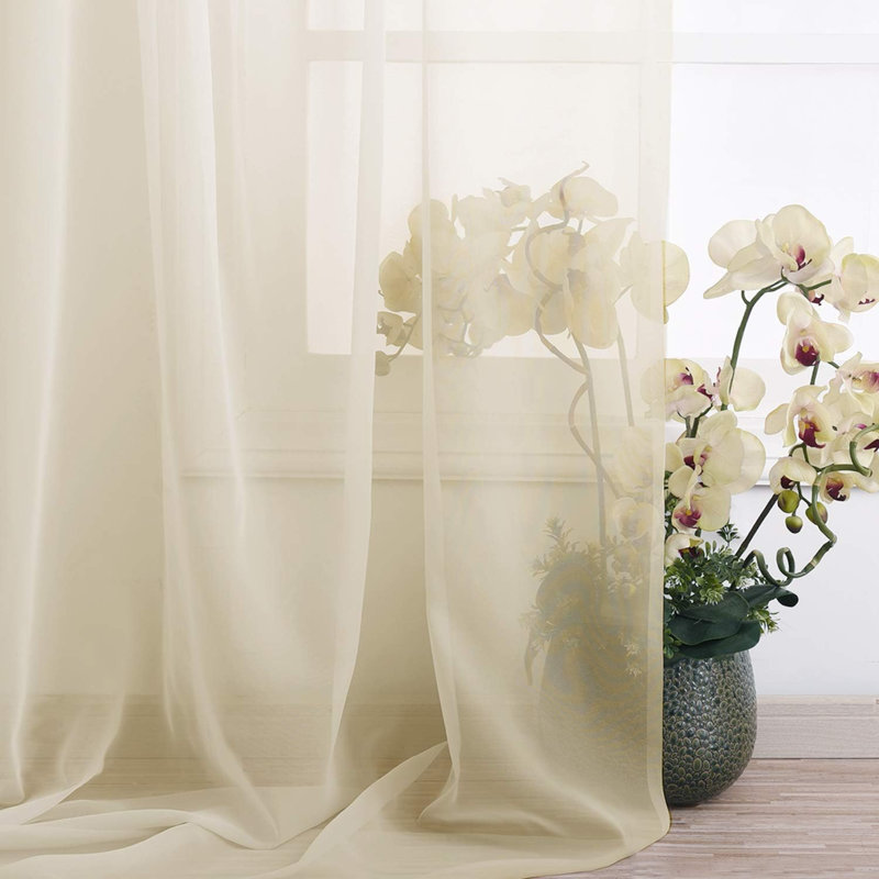 Karmynn Sheer Window Scarf Pair