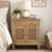 Timaj 30 inch Solid Wood brown Nightstand