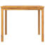 Colford Square Acacia Outdoor Dining Table , 90cm cm W 90cm cm D