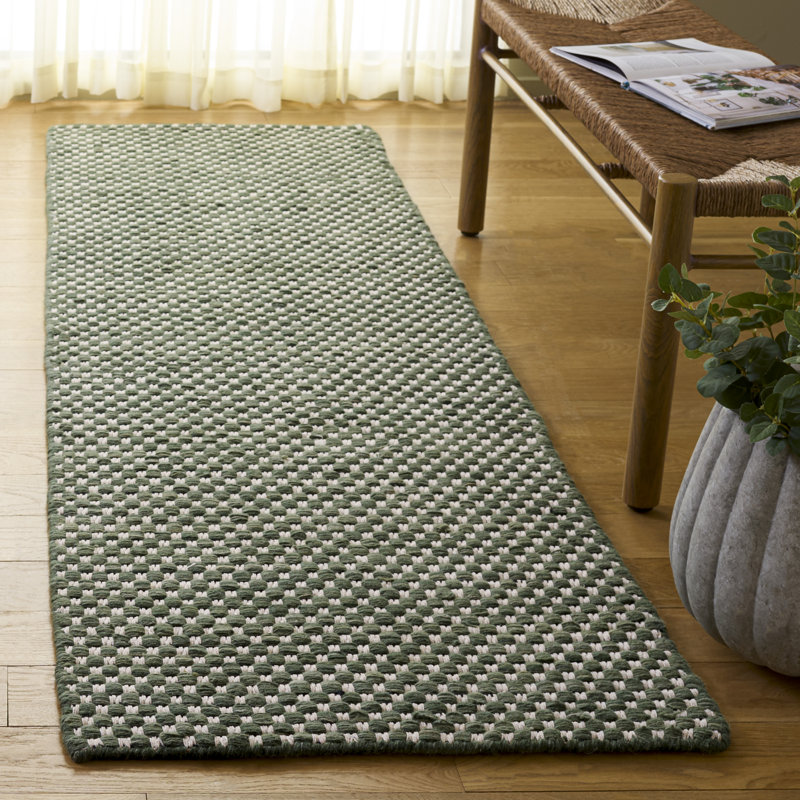 Vermont Flatweave Wool;Cotton Solid Color Indoor Rug, 2'-3" X 8'-0" Runner