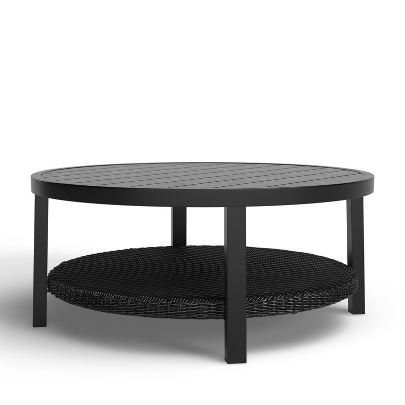 Cayman 42'' Metal Outdoor Coffee Table
