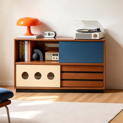 Buffet de couleur de plancher