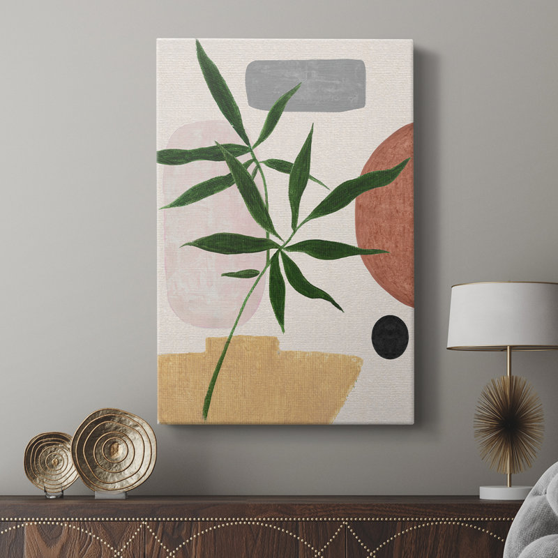 Contemporary Nature II - Gallery Cavas, H 12 po x l 8 po